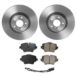 BMW Mini Disc Brake Pad and Rotor Kit - Front (330mm) (Ceramic) (EURO) 34116865713 - Akebono Euro Ultra-Premium 4115243KIT